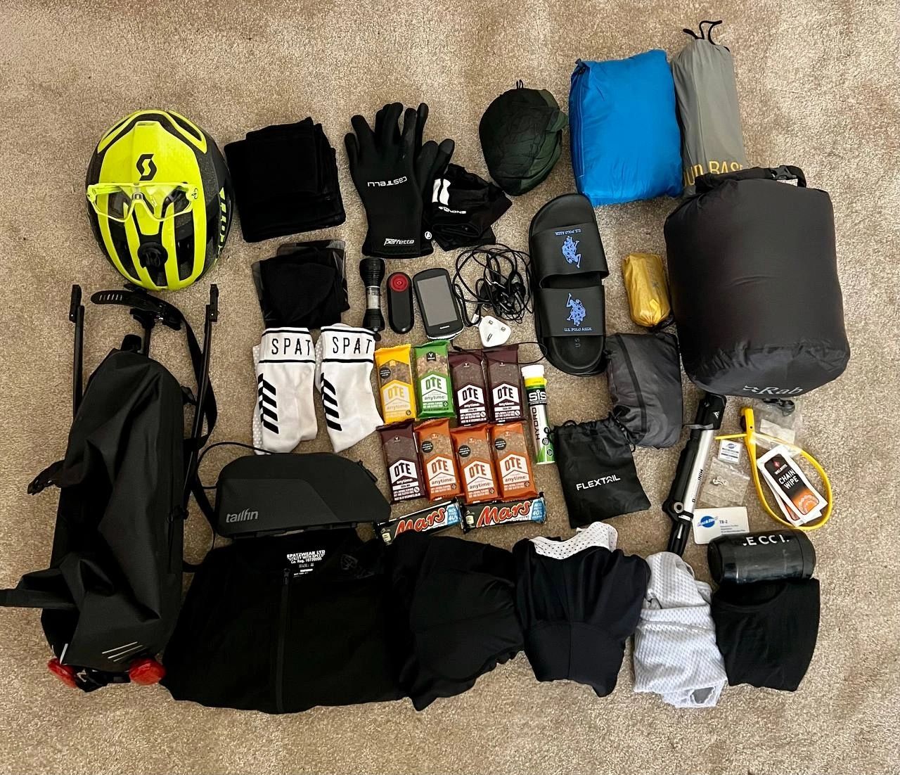Kit list